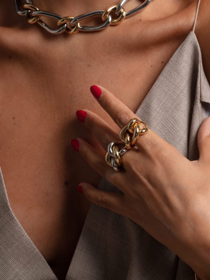 Anelli Rings Fashion Gold Silver Oro Argento Elisa Taviti