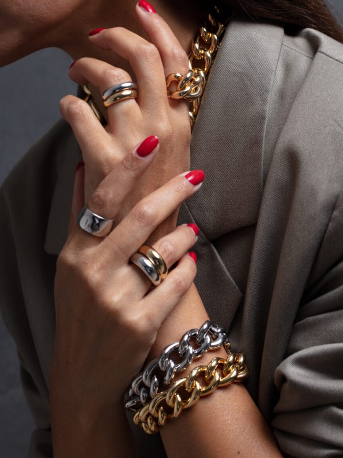 Rasna Official Chains Gold Silver by Bejew